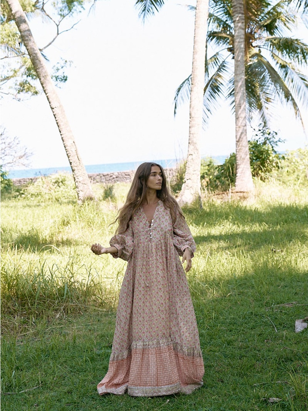 3XL BHOOMI MAXI DRESS ~ SUNSET